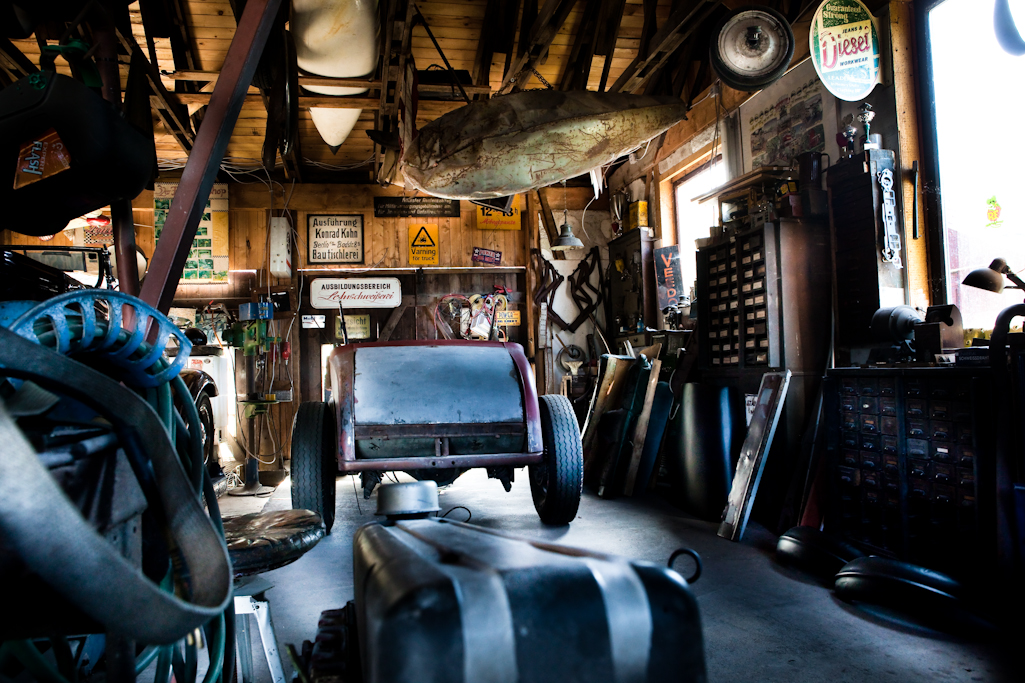 Garage of Hot Rod Klaus